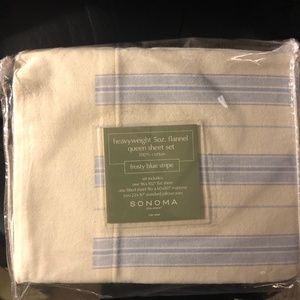 Sonoma Flannel Sheet Set
